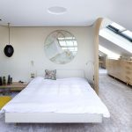 Luxe open slaapkamer door A1 Architecten