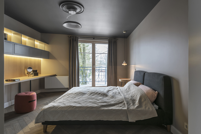 mogelijkheid Yoghurt Kalmte Mooie slaapkamer met grijze muren en een grijs plafond – Slaapkamer ideeën