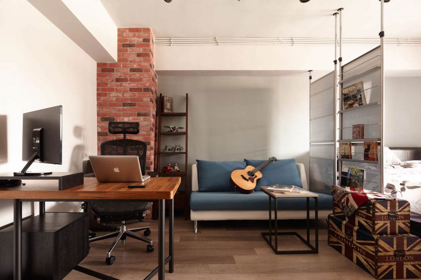 Slaapkamer en woonkamer scheiden met roomdividers